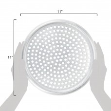 American Metalcraft Heavy Duty Aluminum Perforated Mega Pizza Screen, 11"  #28711