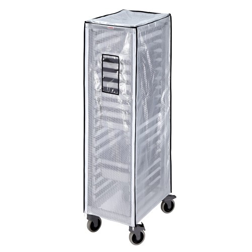 Чехол на шпильку белый-полупрозрачный Cambro® Rack Cover, 66,3 x 47,2 x 154,4 cm #GBCTUGNPR11