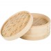 Стимер - пароварка бамбуковая, набор из 2-х стимеров и крышки Bamboo Steamer Set от Town® USA - 15,2см/6" #34206SET