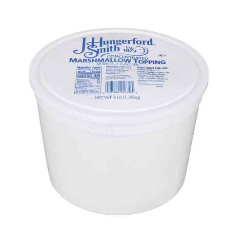 Маршмеллоу крем-концентрат J. Hungerford Smith Marshmallow Concentrate Topping, 1,36kg\3 lb. #256302