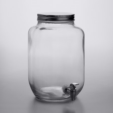 Диспенсер д\напитков, стеклянная банка 7,6 л.\2gal Acopa® Mason Jar Glass Beverage Dispenser #553220025