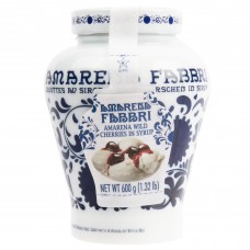 Черешни Амарена в сиропе Fabbri® Amarena Cherries in Opaline Jar, 600гр\21 oz. #110024