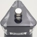 Мельница для перца и соли черная Chef Specialties® Kate Black Acrylic Customizable Salt/Pepper Mill, 11,4см