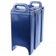 Cambro Camtainer® Navy Blue Insulated Soup Carrier, 3.375 Gal. #350LCD186