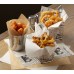 Бумага вощеная - для горячей еды Choice® USA Hot \ Savory Print Deli Sandwich Wrap Paper -30.5х30.5см \ 5тыс.шт\кейс #150407