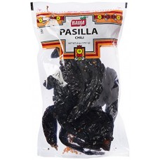 Перец чили целый Пасилла Badia® USA Chili Pasilla Pods Whole 1000-3000 Scoville Heat Units - 170,1гр/6 oz #BA00685