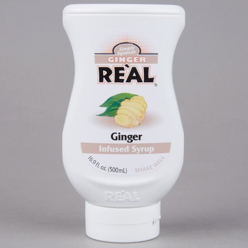 Сироп-пюре имбирное Real® Ginger Infused Syrup, 500ml\16.9 fl. oz. #115REALGNGER