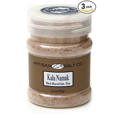 Соль черная индийская тонкого помола Kala Namak - Black Salt by Artisan® - шейкер 297гр\9,5oz.  Best By 03-20-22