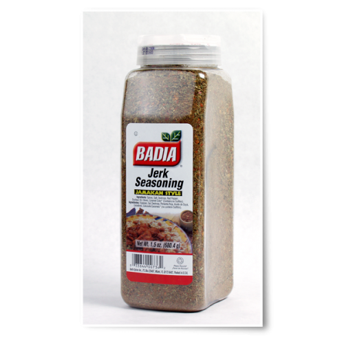 Джерк - микс специй для мяса и птицы в ямайском стиле Jerk Seasoning Badia® USA 24oz\680.4гр #00736