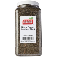 Перец черный, дробленый для мясника Badia® USA Black Pepper Butcher Block 4lbs\1,8144кг #BA00814