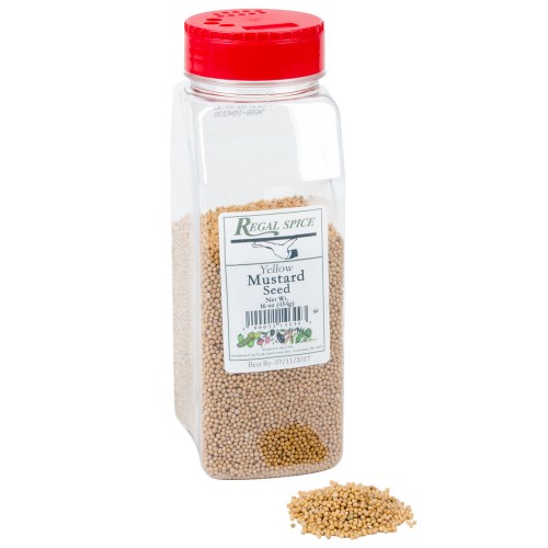 Горчица желтая - целые семена Regal® USA Yellow Mustard Seed - 16 oz.\454 гр Best before 10/16/2018 #102708358