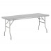 Стол складной из нержавеющей стали 18-го калибра Folding Work Table от Regency™ USA - 76х183 см/ 30"x72" #RgncFWT3072