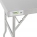 Стол складной из нержавеющей стали 18-го калибра Folding Work Table от Regency™ USA - 76х183 см/ 30"x72" #RgncFWT3072