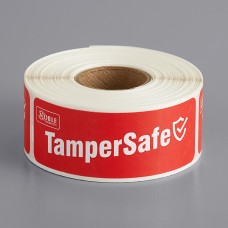 Пломбы-стикеры перфорированные Noble Tamper-Evident Label - 2,5х7,6см 250шт\рулон #322TE1X3RPA