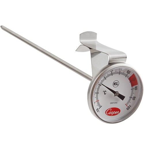 Термометр для горячих напитков и пены Cooper-Atkins® Espresso Celsius Thermometer 17,8см\7" #2237-04C