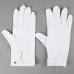 Перчатки официанта белые, с кнопкой Henry Segal® Waiter's Gloves with Snap-Close Wrists\ Размер S #:167204SMWH