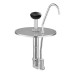 Дозатор-насос для соусов - 15 мл., стальной, с диспенсером 3,8 л./ 4 Qt. Pump Dispenser от ServSense™ USA #SSCDP4IP