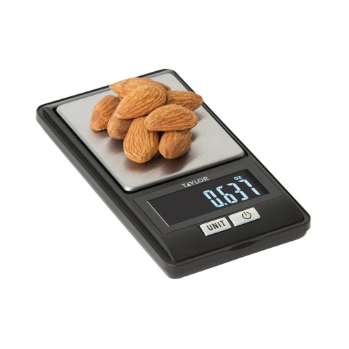 Весы цифровые, компактные, ультра-точные Precision Digital Scale от Taylor® USA - до 500 гр. #1250BKT21