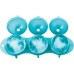 Форма для льда силиконовая Fox Run™ USA Blue Plastic Sphere Ice Mold - 3 шара диаметром 54 мм #37108