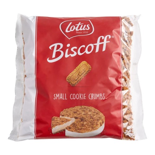 Печенье измельченное - кондитерский топпинг Бискофф Lotus Biscoff® Crumb Topping 750гр Best By #711BISCRUMPK
