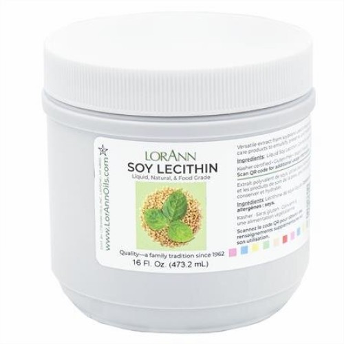 Лецитин соевый, пищевой, жидкий, натуральный Soy Lecithin от LorAnn® USA - 473,2мл.\16fl.oz. #6085-1000