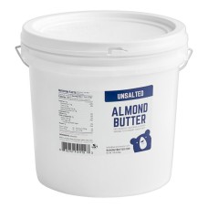 Миндальное масло не соленое Unsalted Almond Butter от Bare Nut® Butter USA - 6,8кг./15 lb. Best By #51119