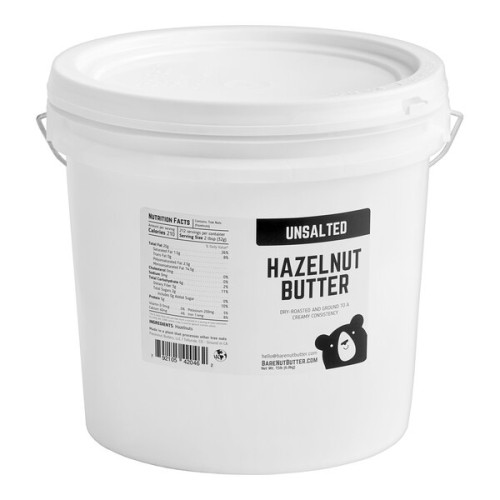 Фундучное масло не соленое Unsalted Hazelnut Butter от Bare Nut® Butter USA - 6,8кг./15 lb. Best By #42046