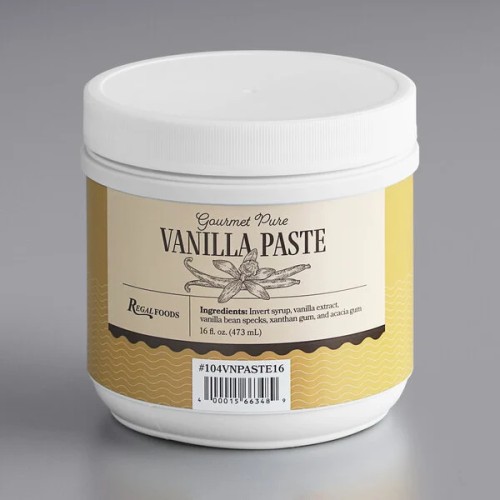 Ванильная паста натуральная Gourmet Pure Vanilla Paste от Regal® USA - 473мл.\ 16 fl.oz. #104VNPASTE16