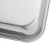 Противень - поднос, размер 1\8 (одна восьмая\Eighth Size) алюминий \16 калибр Baker's Mark Heavy-Duty Sheet Pan 16,5x24,1x2,5см #176BUNEGT16O
