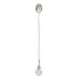 Барная ложка c мерной чайной ложкой - наконечником Barfly® USA Stainless Steel Bar Spoon with 1 tsp. Measure End - 31,1см #M37077
