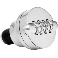 Стоппер - пробка для бутылок, со стальным кодовым замком Franmara® USA Liquor / Wine Bottle Stopper w. Combination Lock #8295 BXR