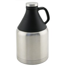 Гроулер - термос для пива, стальной, 3-х слойные стенки Franmara® USA Tritan® Top Triple-Wall Stainless Steel Beer Growler 1л \32oz #5000