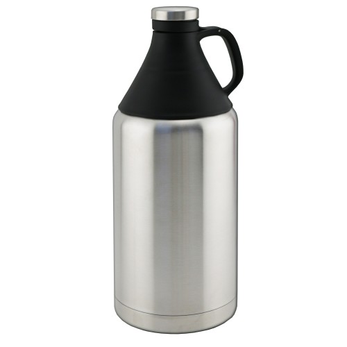 Гроулер - термос для пива, стальной, 3-х слойные стенки Tritan® Top Triple-Wall Stainless Steel Beer Growler от Franmara® USA - 1,89л/ 64oz #5002