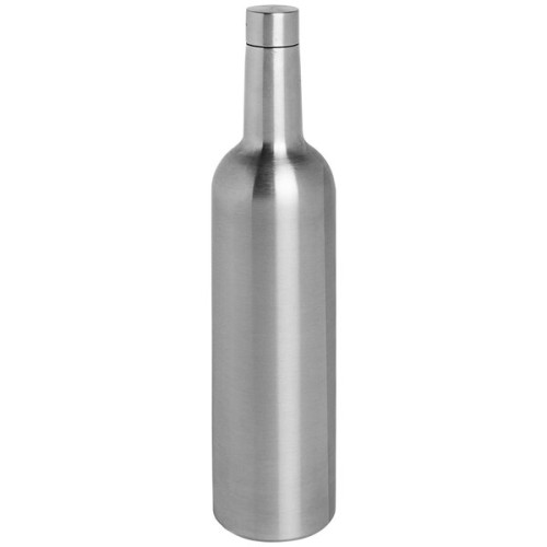Бутылка - термос стальная 3-х слойные стенки Apollo™ Stainless Steel Wine Bottle Triple-Wall Flask от Franmara® USA - 750мл/26oz #5025BU