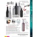 Бутылка - термос стальная, черная эмаль 3-х слойные стенки Apollo™ Stainless Steel Wine Bottle Triple-Wall Flask от Franmara® USA - 370мл/13oz #5023BU