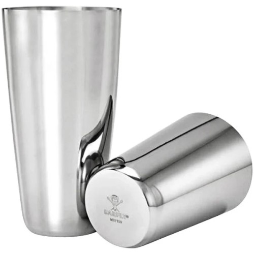 Шейкер бостонский стальной, со сверхтяжелым дном Barfly® USA Superfly™ Heavy-Duty Stainless Steel 2-Piece Cocktail Shaker 830мл\530мл - 28 oz.\18 oz. #M37161