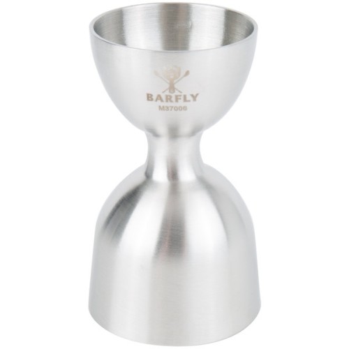 Джиггер Белл - Колокольчик стальной Barfly® USA Stainless Steel Heavy-Duty Straight Rim Bell Jigger 1унция\ 2унции #M37006