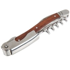 Штопор профессиональный Waiter's Corkscrew от Laguiole c ручкой из палисандрового дерева #3403