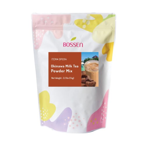 Бабл Ти смесь Молочный Чай Хоккайдо Hokkaido Milk Tea Powder Mix от Bоssеn® - 1кг. #DP0314