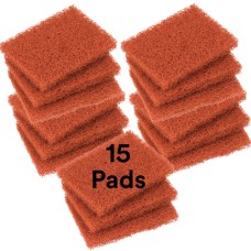 Спонжи-педы высокоабразивные, термостойкие до 177°C Quick Clean Heavy Duty Griddle Pad от 3M Scotch-Brite™ USA - 133,4х101,6мм/ 15шт./уп. #746