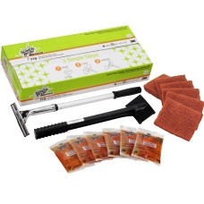 Система очистки горячих грилевых поверхностей 149-176°С Quick Clean от 3M™ Scotch-Brite™ USA - набор моющих средств, спонжей, держателя и скребка /всего 14 предметов/ #710