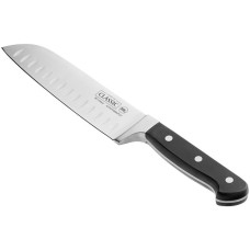Choice\Update® USA Classic Granton Edge Santoku Forged Knife with POM Handle, 7"\17,78cm #407KPOMSNTU7