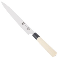 Mercer Culinary® Pointed Sashimi Knife High carbon, stain-free German steel, Santoprene® Handle - 10" #M24010PL
