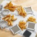 Сменный блок лезвий и толкатель к каттеру для нарезки картофеля фри/френч фрайз от Garde® USA - 12,7мм/ 1/2" #BPKIT12