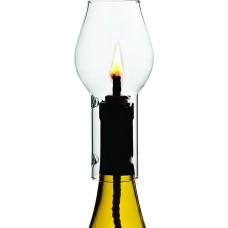 Светильник масляный - свеча набор на винную бутылку Franmara® USA Wine Candle Chimney Set #8375 BXR