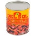 Чипотле целый в соусе Адобо Whole Chipotle in Adobo от Del Sol® - банка #10\ 2,83кг #DS00125