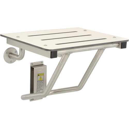 Сиденье для инвалидов складное, для душа/раздевалки Shower / Dressing Area Seat от Bobrick® USA - Ш.45,5см Х Г.40см до 227 кг. #B-5191