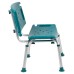 Кресло для инвалидов для душа, с экстра-широкой спинкой Hercules Series от Flash Furniture® USA - 583х305мм/ до 136кг. #DC-HY3501L-TL-GG