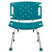 Кресло для инвалидов для душа, с экстра-широкой спинкой Hercules Series от Flash Furniture® USA - 583х305мм/ до 136кг. #DC-HY3501L-TL-GG