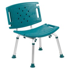 Кресло для инвалидов для душа, с экстра-широкой спинкой Hercules Series от Flash Furniture® USA - 583х305мм/ до 136кг. #DC-HY3501L-TL-GG